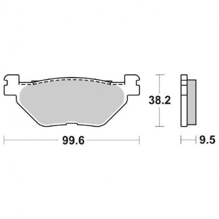 Pastiglia Freno Road HF | Ceramic Standard