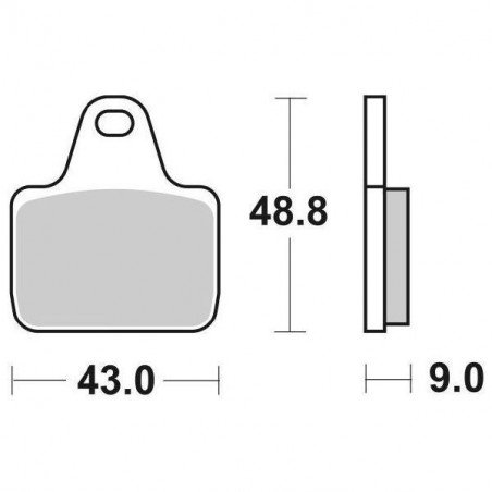 Pastiglia Freno Road HF | Ceramic Standard