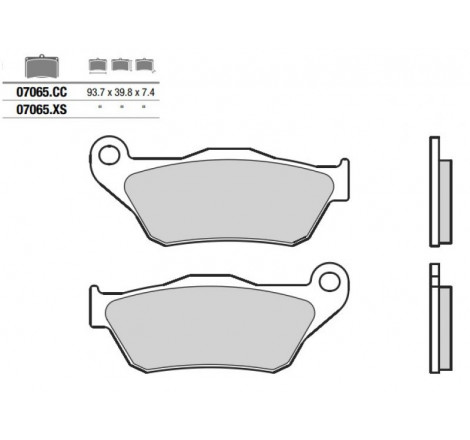 Pastiglia freno Scooter XS | Sinterizzata