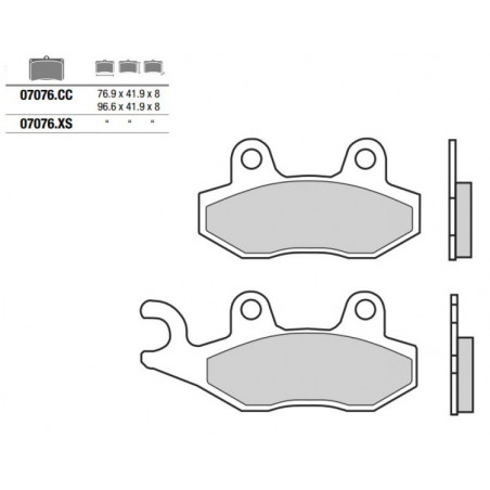 Pastiglia freno Scooter XS | Sinterizzata