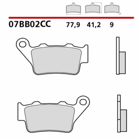 07BB02CC_BREMBO_.jpg Pastiglie brembo cc 07bb02cc