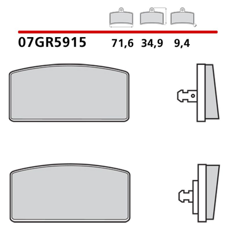 07GR5915_BREMBO_.jpg Pastiglie brembo genuine 07gr5915