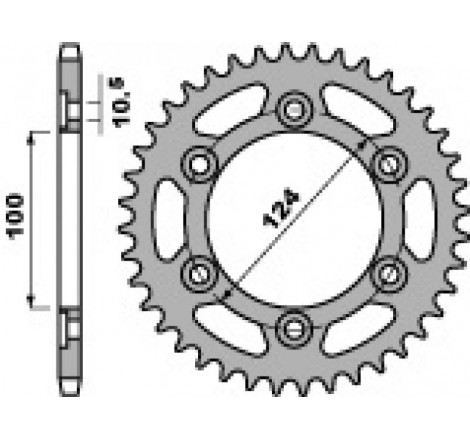 Corone ducati z37 c45 c.520