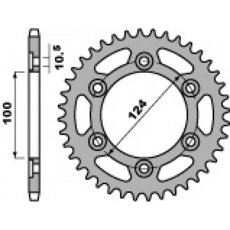 Corone ducati z37 c45 c.520