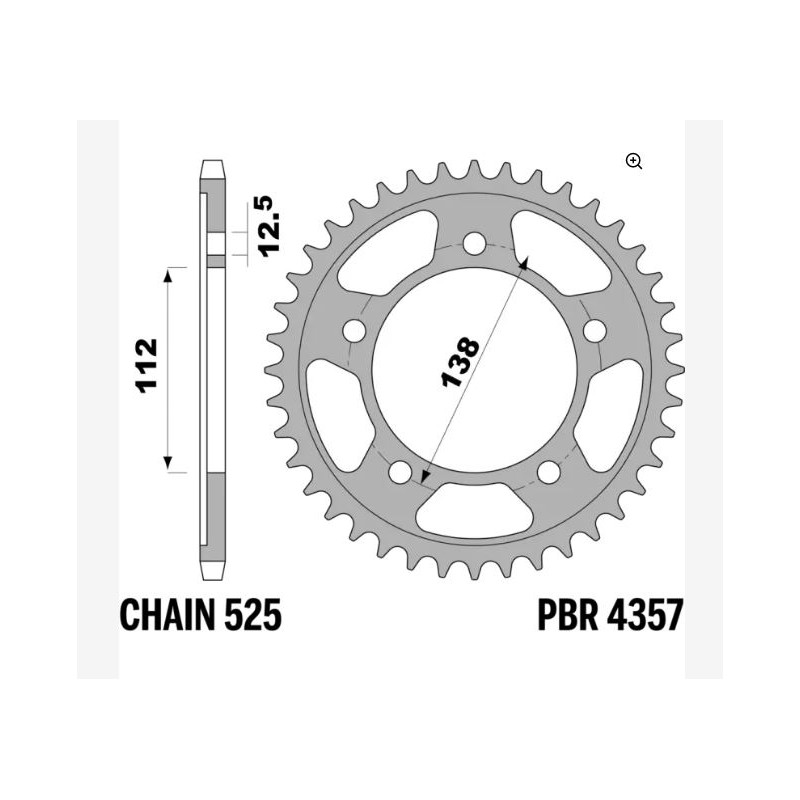 435741C45_PBR.JPG Corone honda vt750 z41 c45 c.525