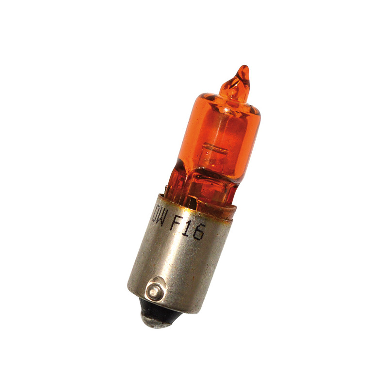 201133_HERT_.jpg Lampada 12v-10w bay9s alogena arancio (c10)