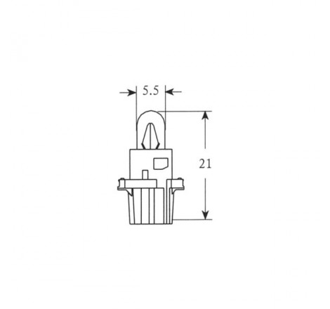 Lampada hert 12v-1,2w...