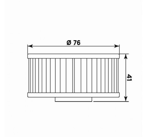 Filtro olio meiwa y4002 equivalente hf-144