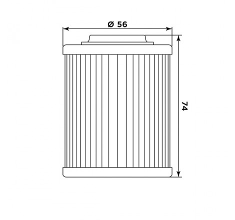 Filtro olio meiwa p5010 equivalente hf-152