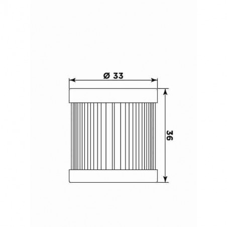 Filtro olio meiwa p5005 equivalente hf-181