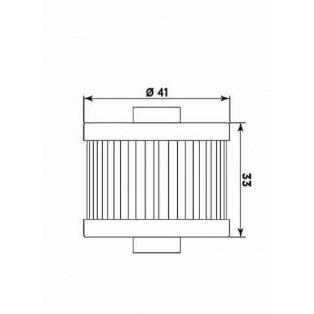 Filtro olio meiwa p5003 equivalente hf-185