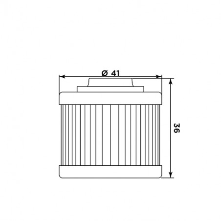 Filtro olio meiwa p5011 equivalente hf-186