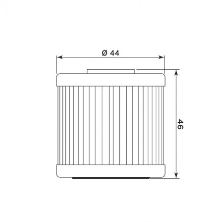 Filtro olio meiwa ky7005 equivalente hf-568