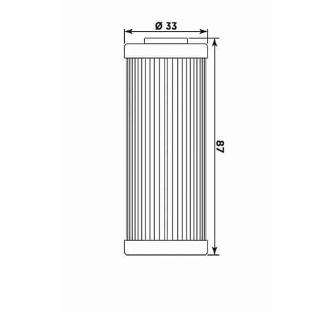 Filtro olio meiwa kt8003...