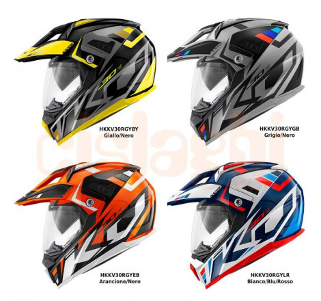 Casco enduro kv30r kappa